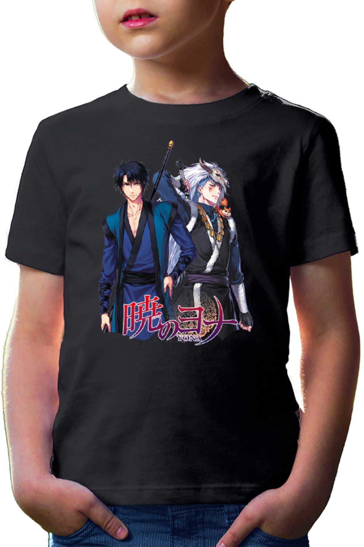 Tricou copii Yona of the Dawn Son Shin Polearm Action