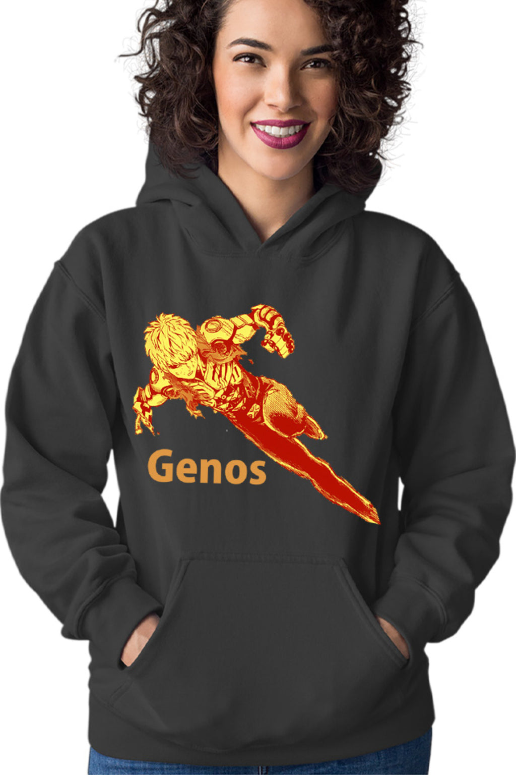 Hanorac dama One-Punch Man Genos Robot Android Super Powers