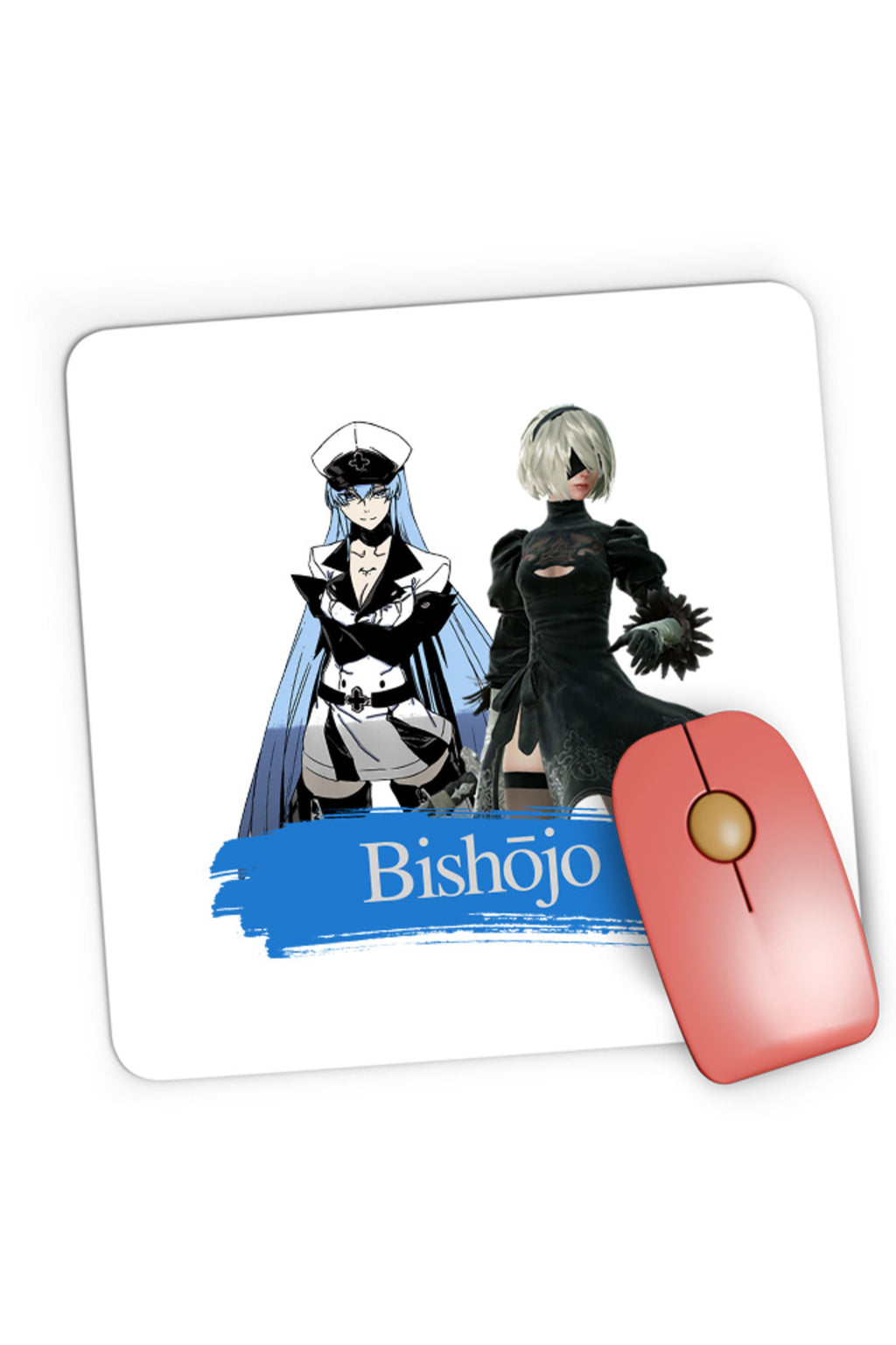 Mousepad Gaming Akame ga Kill Esdeath Nier Automata Sword Gamer, 21x19 cm