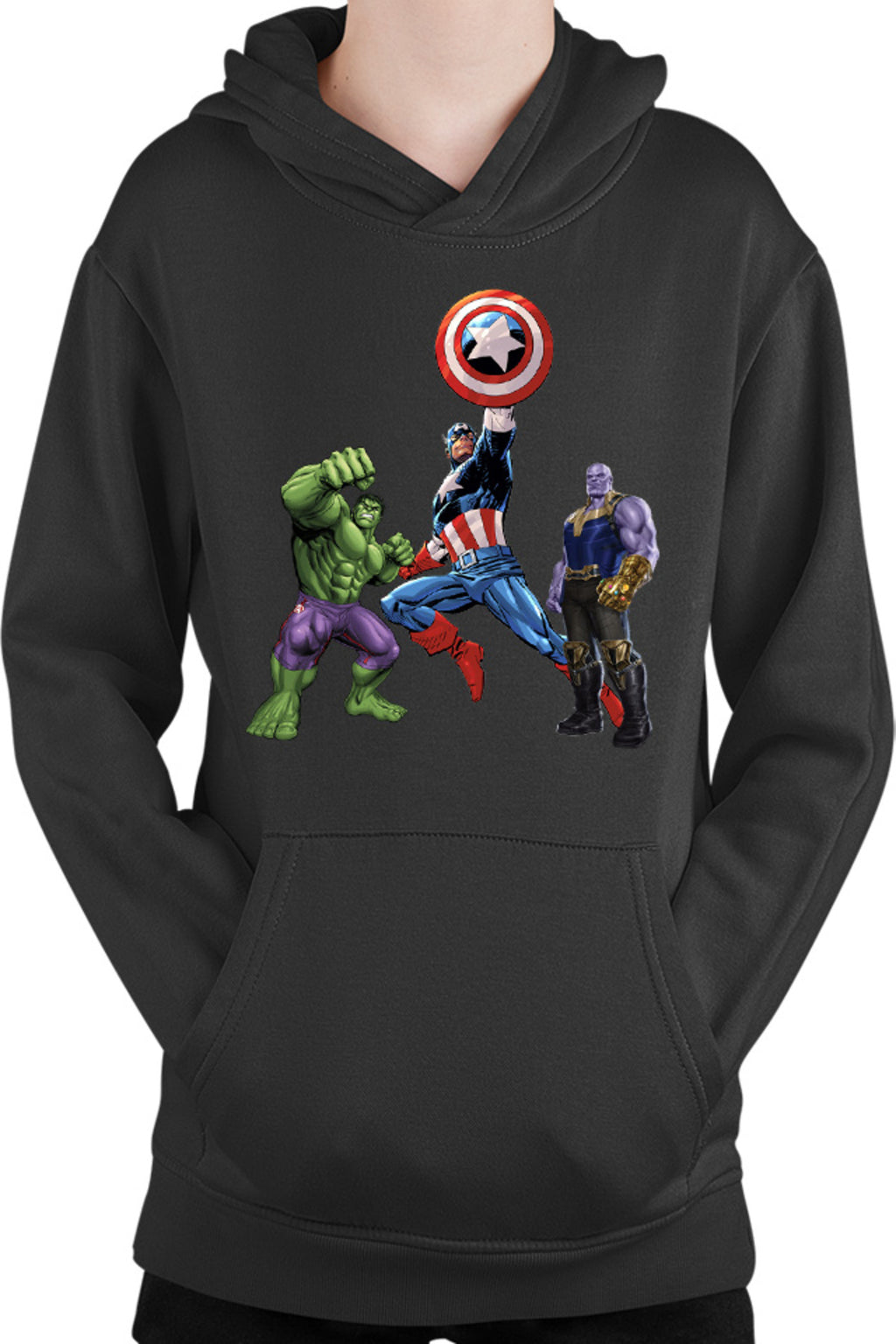 Hanorac copii Captain America Hulk Thanos Marvel Avangers Comics Cartoons