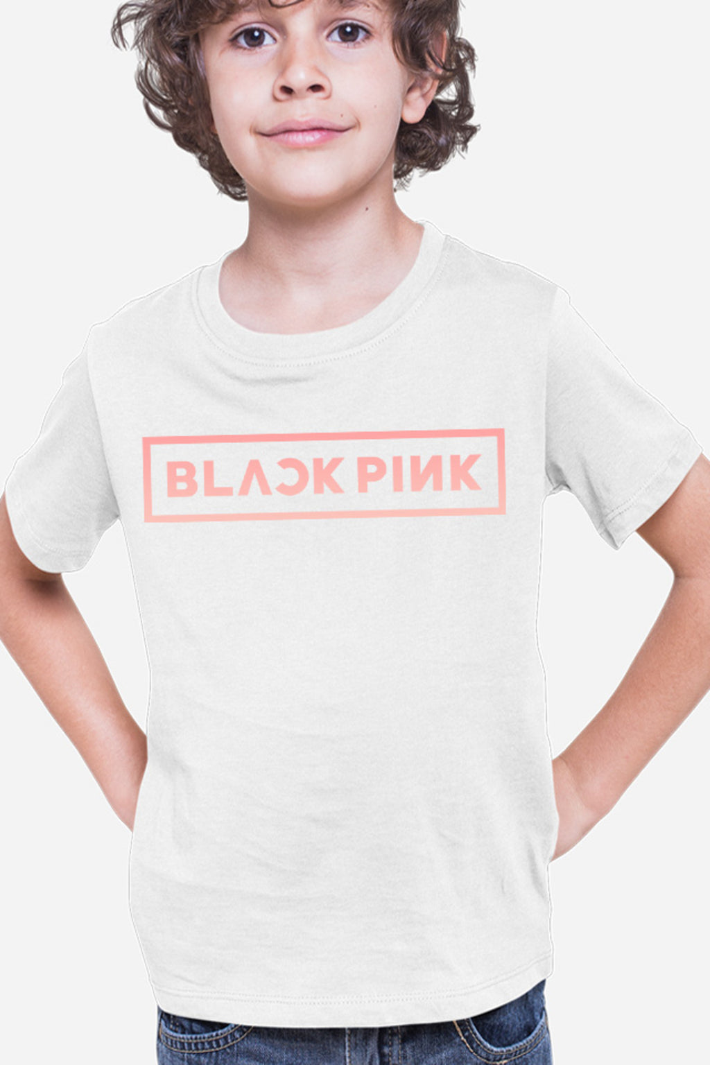 Tricou copii Blackpink In Your Area Logo Motto K-Pop