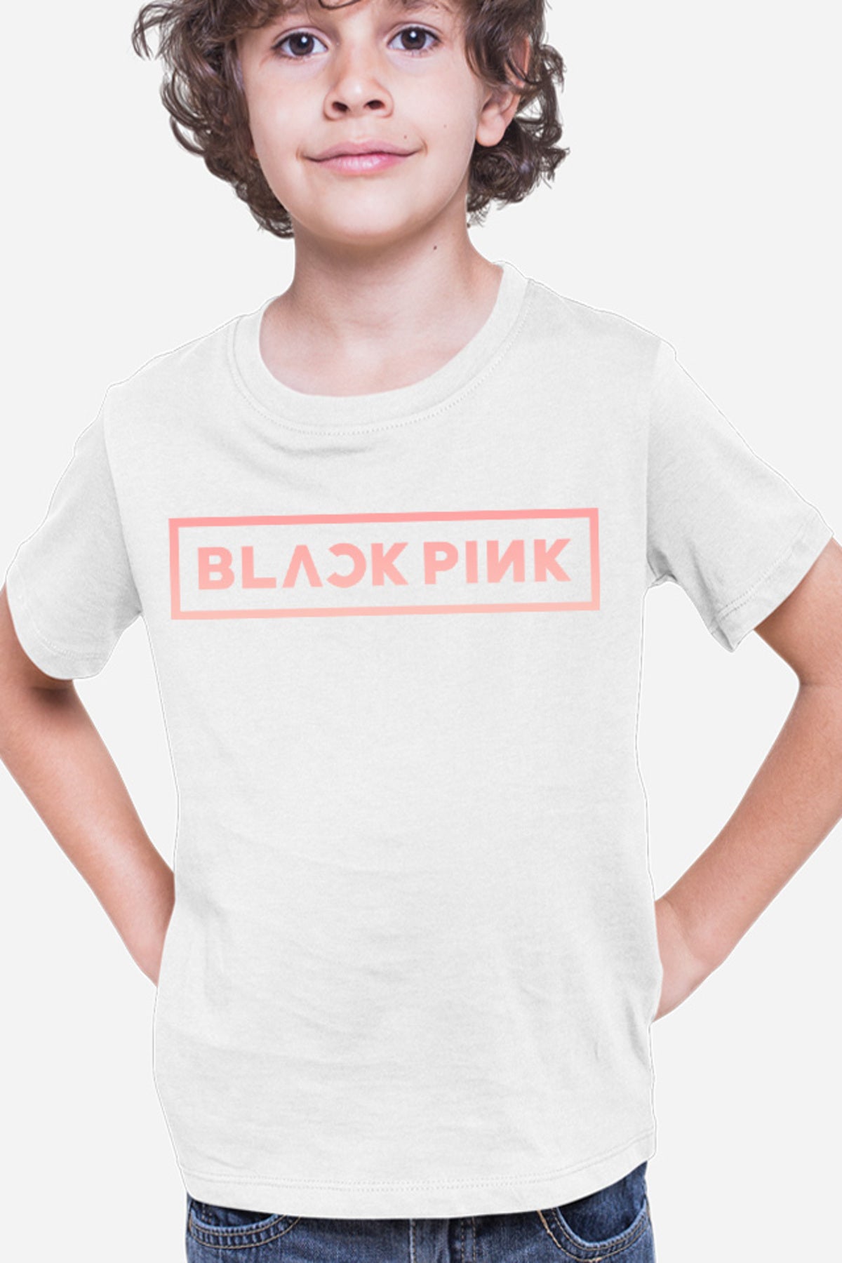 Tricou copii Blackpink In Your Area Logo Motto K-Pop