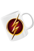 Cana The Flash Logo Superhero Comics Fast Go, alba, 330 ml