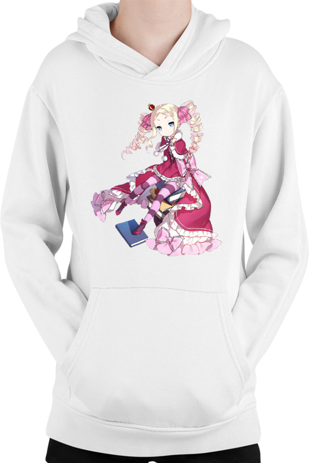 Hanorac copii Re Zero Beatrice Library Book Magic Tsundere Desene