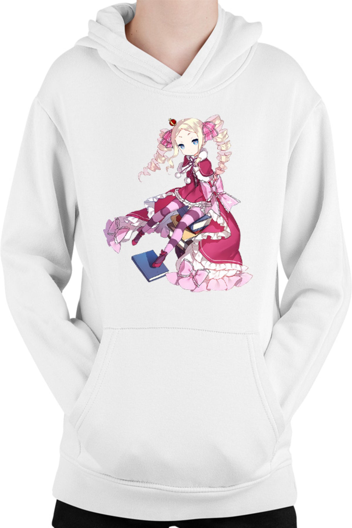 Hanorac copii Re Zero Beatrice Library Book Magic Tsundere Desene