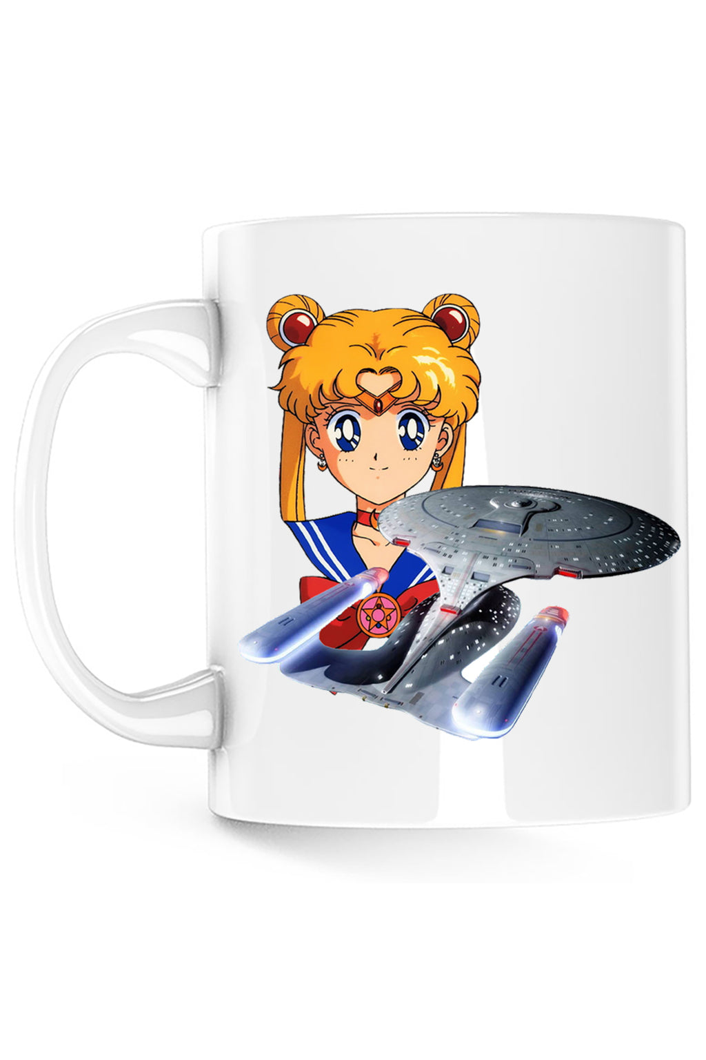 Cana Star Trek Sailor Moon Enterprise Starship, alba, 330 ml