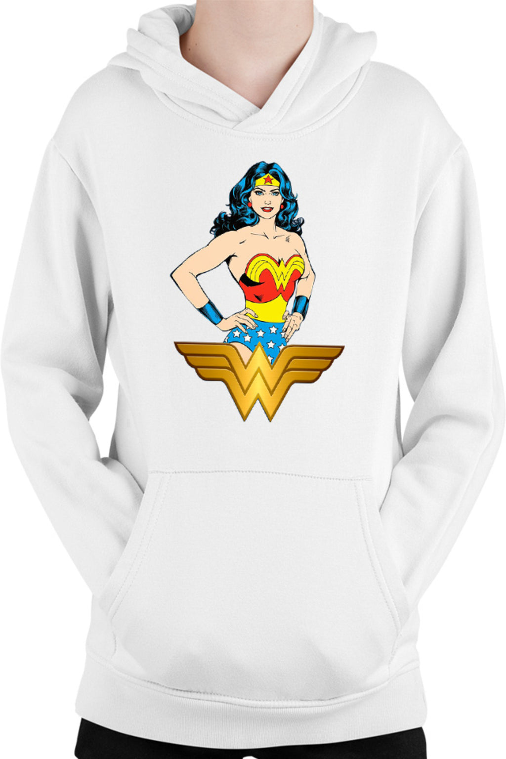 Hanorac copii Wonder Woman Symbol Adventure Help Psychology