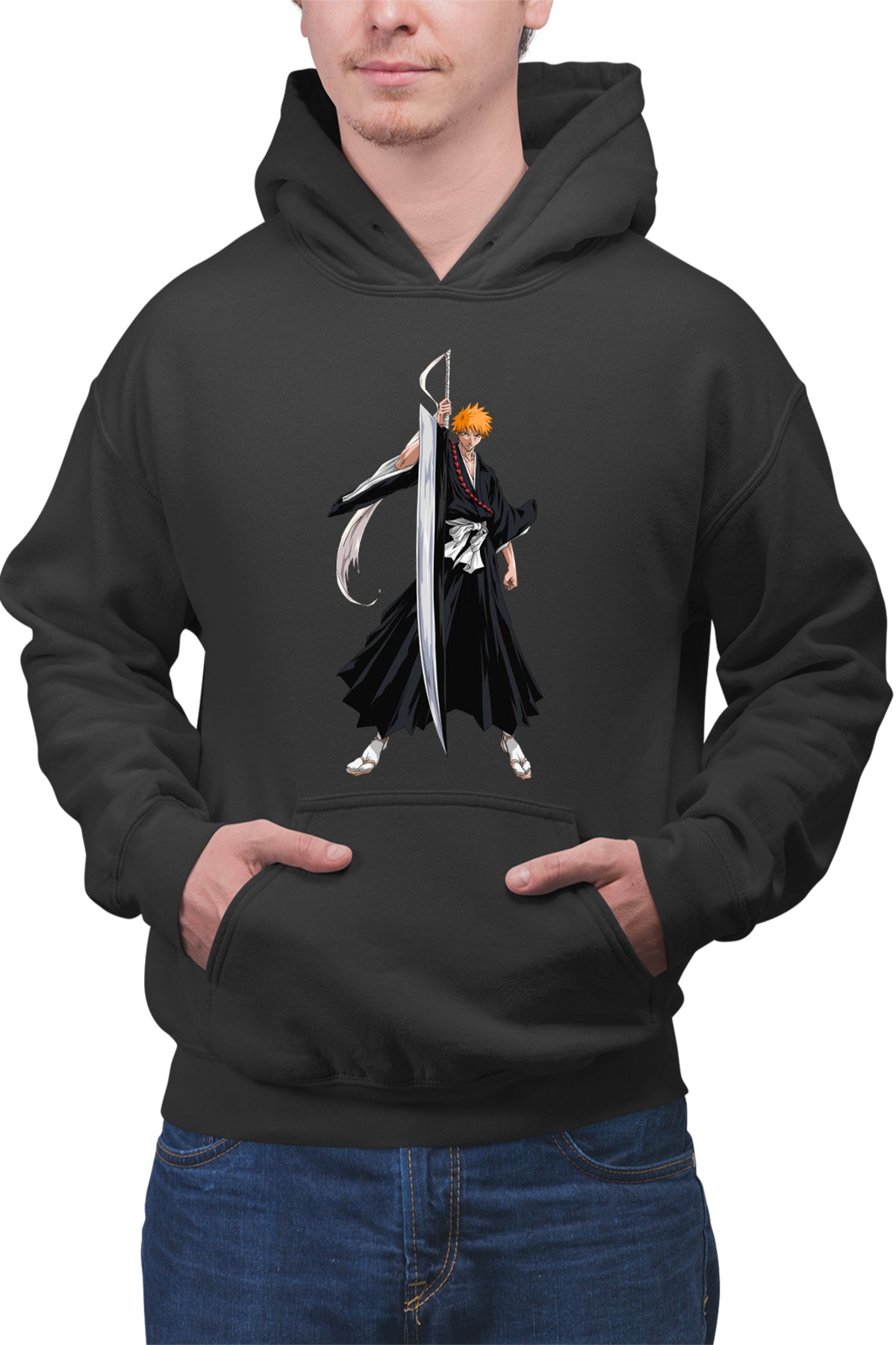 Hanorac barbati Bleach Ichigo Anime Death Japan Warrior