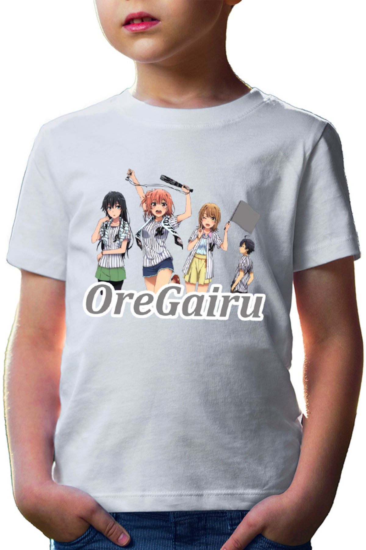 Tricou copii OreGairu School Hamachi MusicTeam Mates