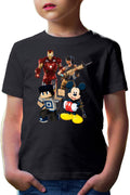 Tricou copii Ironman Mickey Mouse Minecraft Fortnite Games