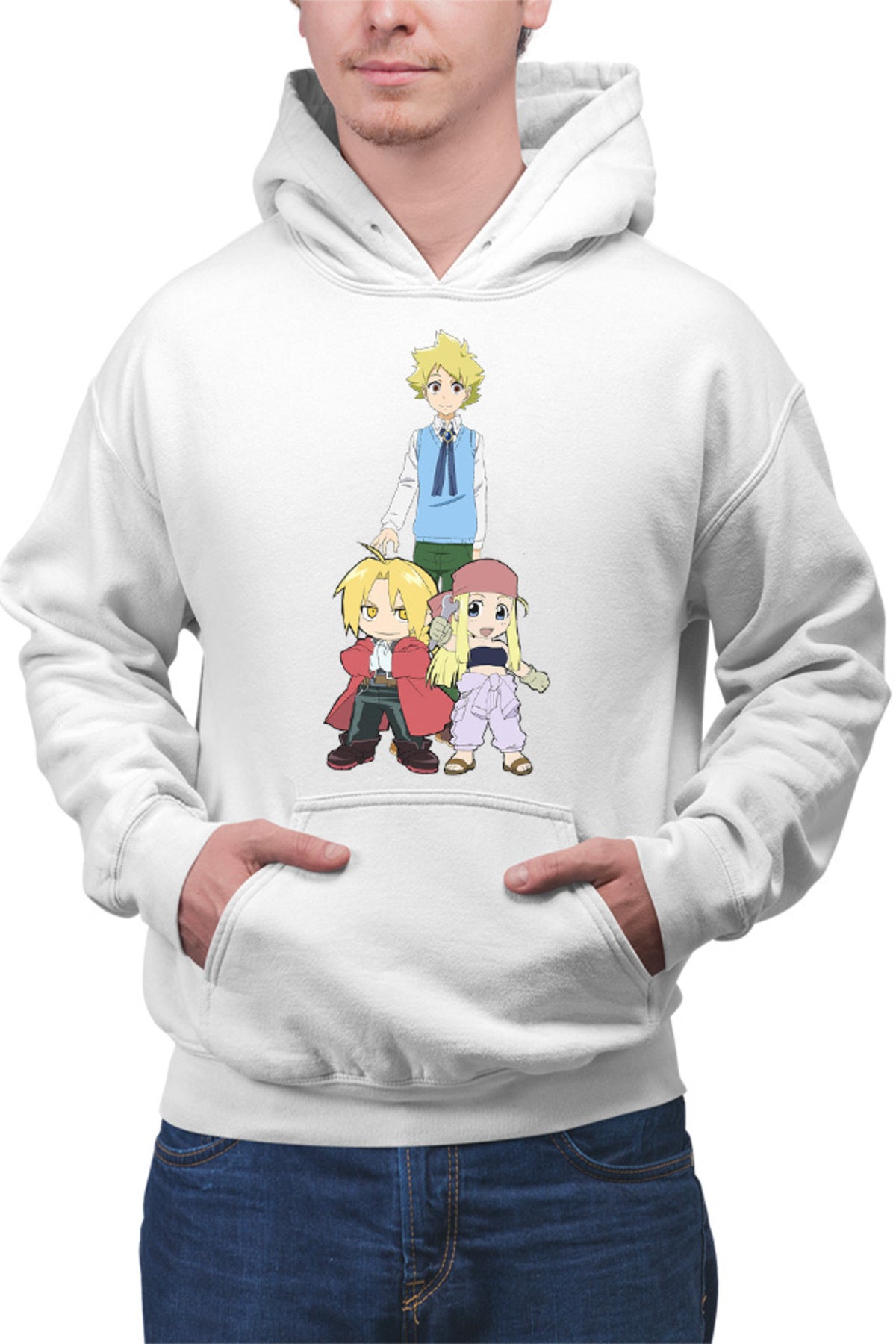 Hanorac barbati Muhyo Roji Kusano Jirou FMA Edward Lucy Exorcist Otaku