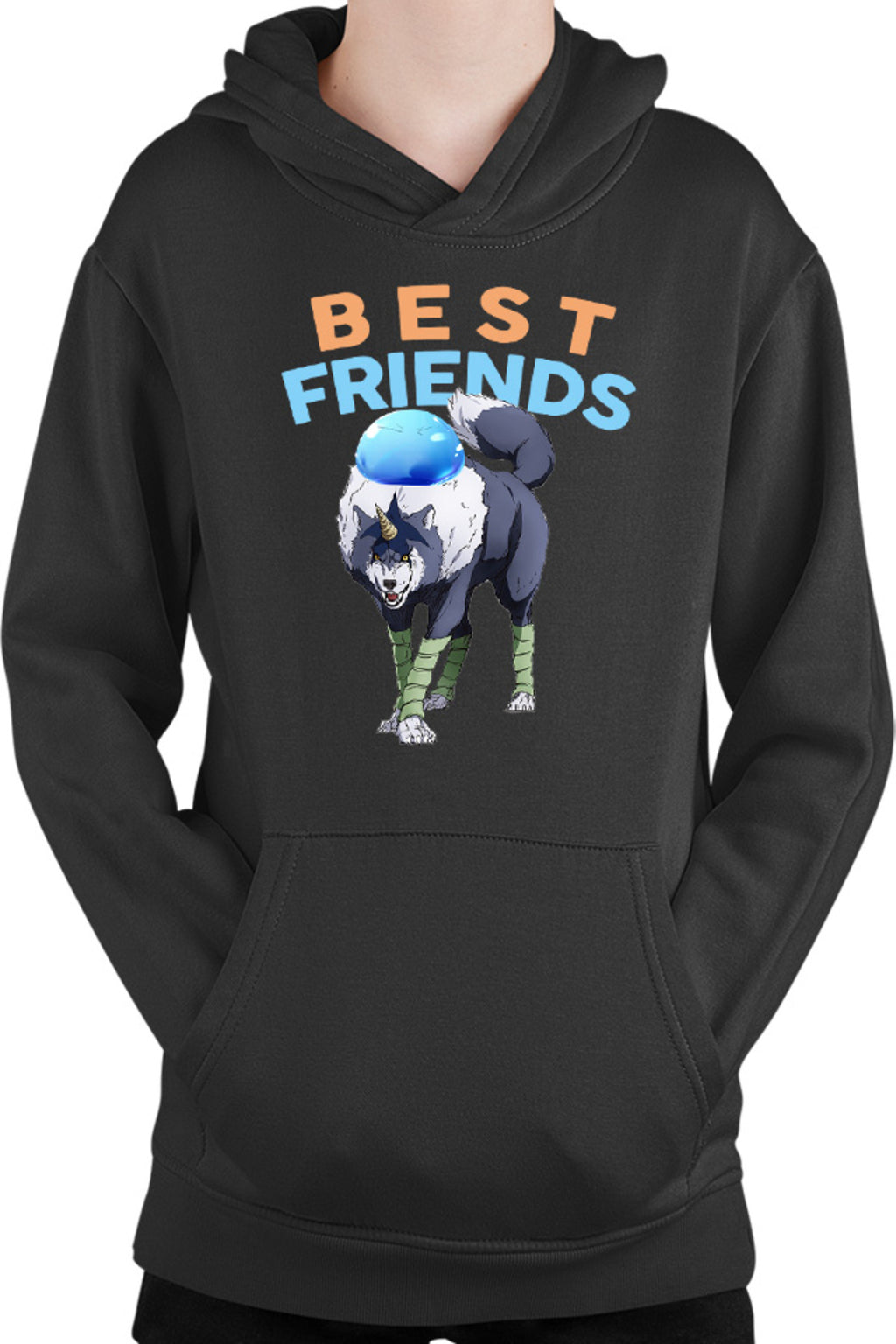 Hanorac copii TenSura Slime Isekai Ranga Rinmuru Friends Dog