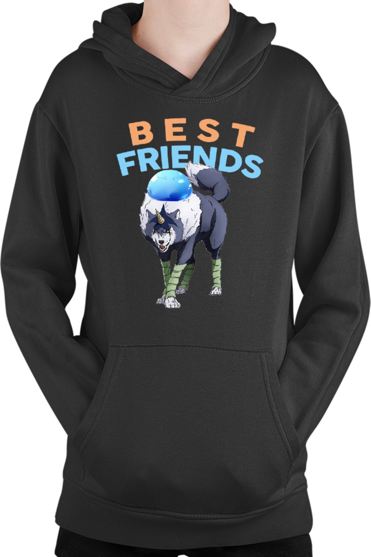 Hanorac copii TenSura Slime Isekai Ranga Rinmuru Friends Dog