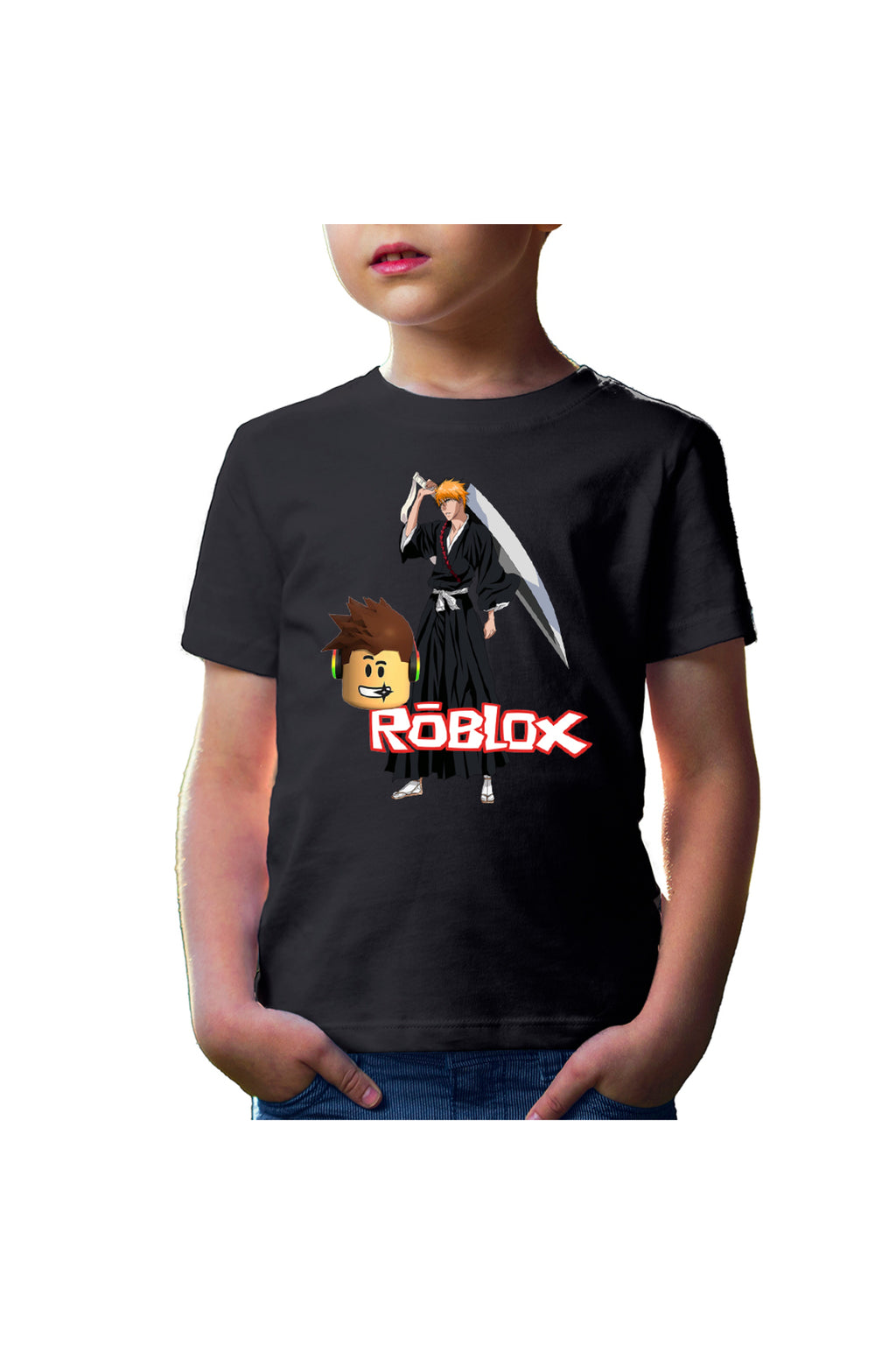 Tricou copii Bleach Ichigo Roblox Samurai Studio Home