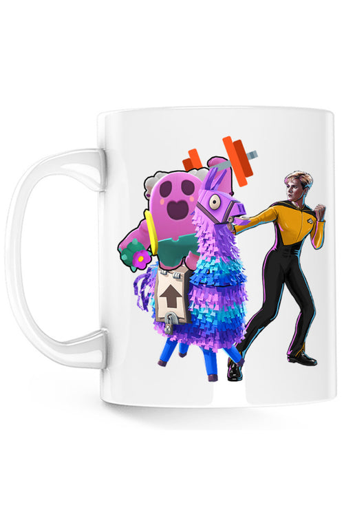 Cana Brawl Stars Lift Hero Trek Fortnite Goat Battleroyale, alba, 330 ml