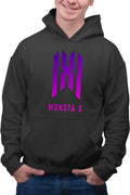 Hanorac barbati Monsta X Logo Merch K-Pop Album New Come Back