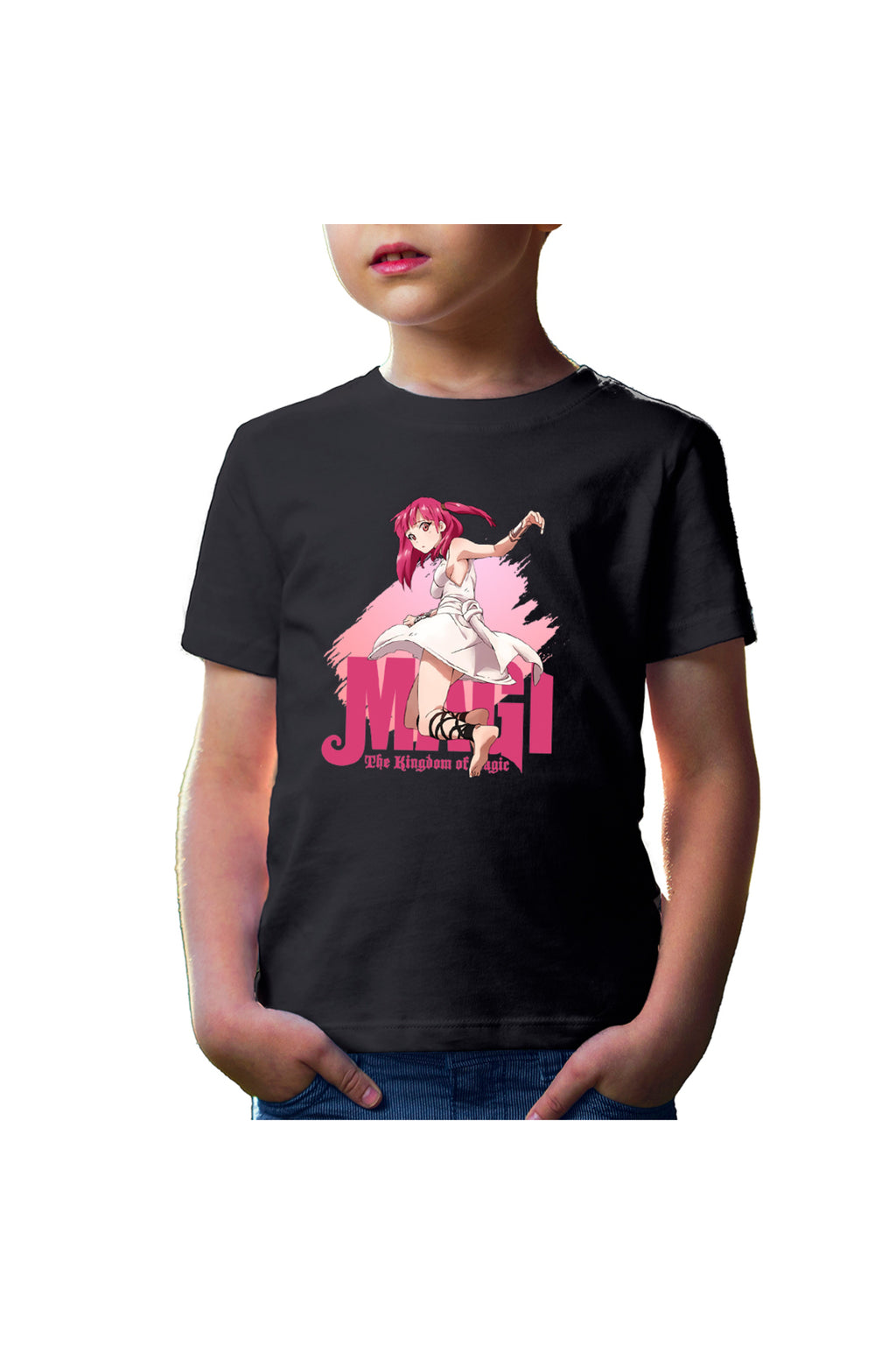 Tricou copii Magi The Labyrinth of Magic Aternos Jump Portal