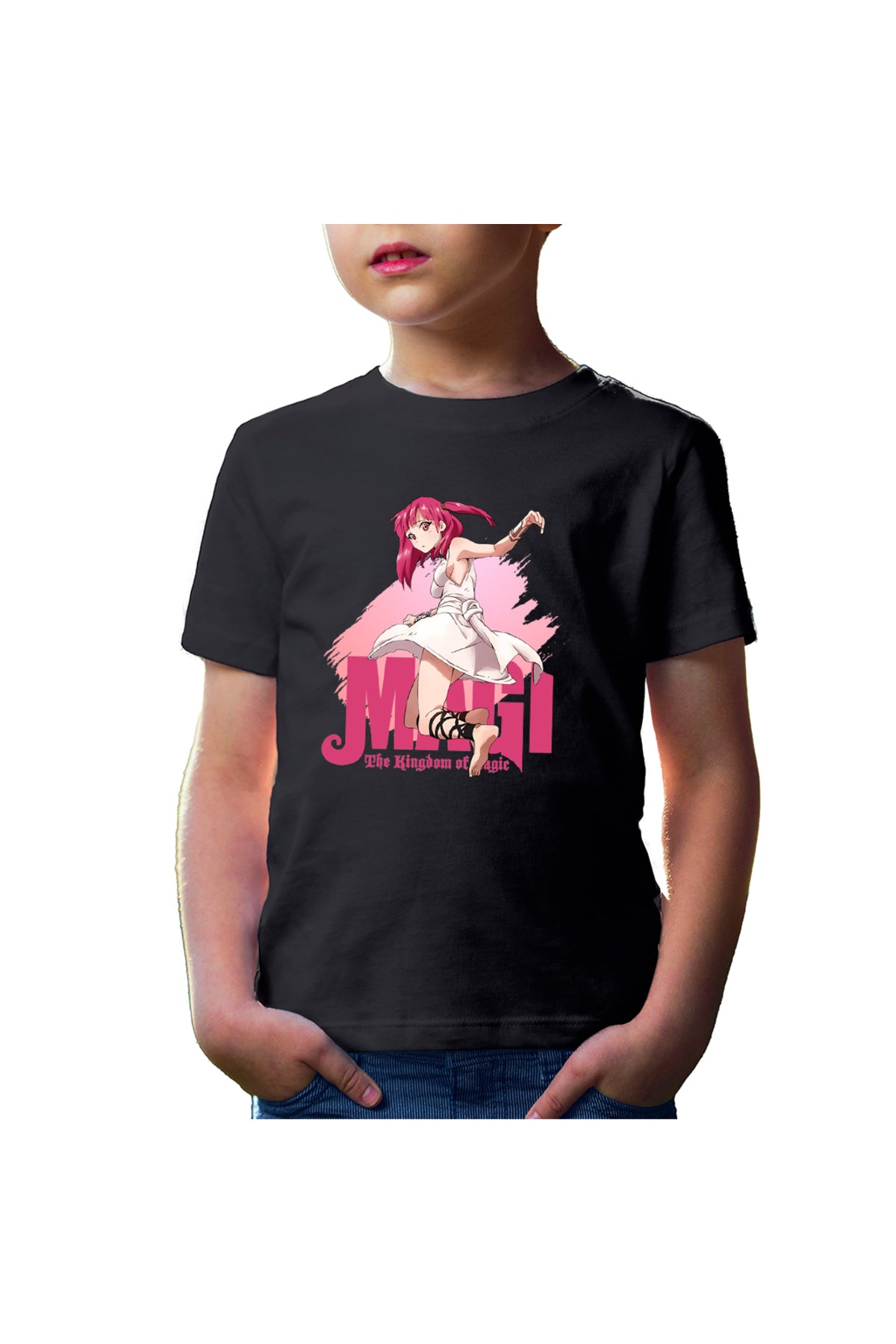 Tricou copii Magi The Labyrinth of Magic Aternos Jump Portal