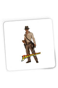 Mousepad Gaming Indiana Jones Travel Treasure Adventure Figure, 21x19 cm