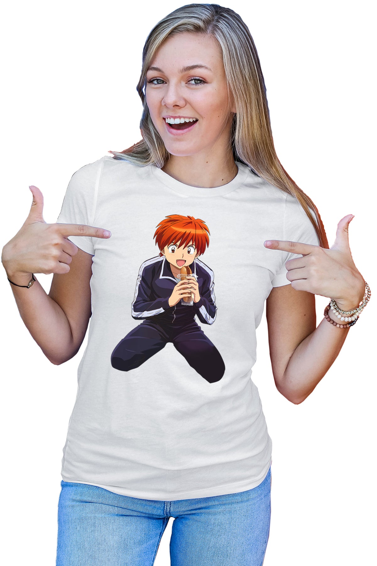 Tricou dama Rin-ne Rin Eat Deseneanime Rokudo