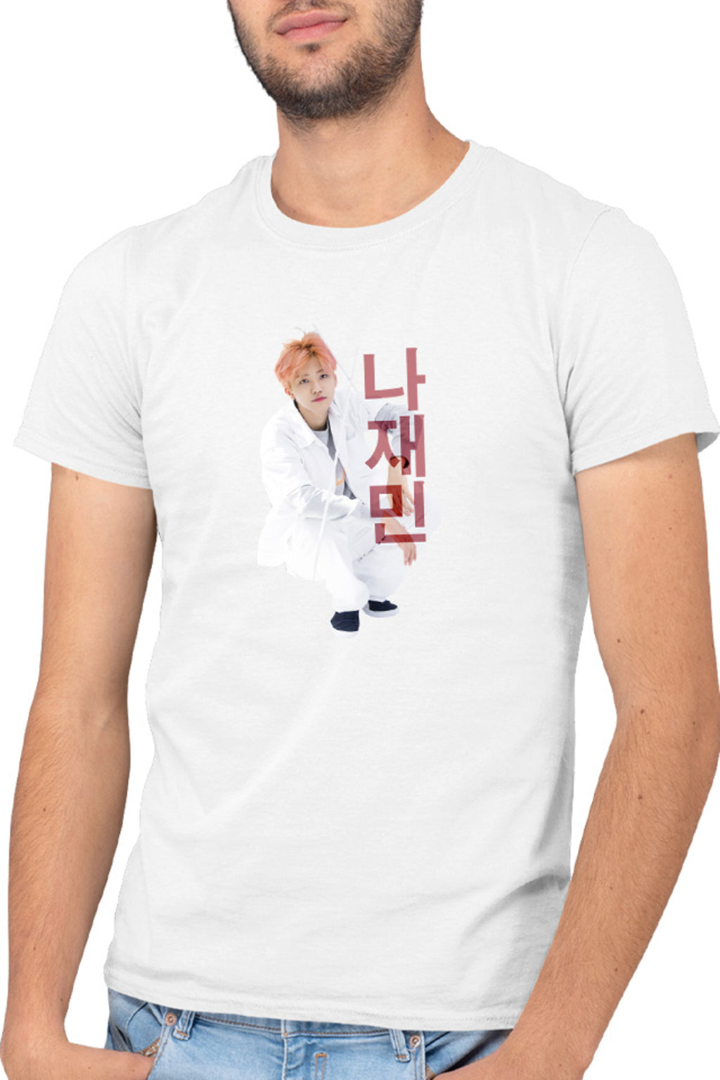 Tricou barbati NCT Jaemin Logo Concept Idol Stunning Baby Mochi