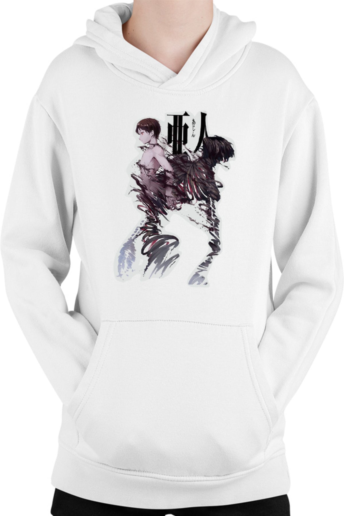 Hanorac copii Ajin Non Destructive Biological Weapons Anime Cosplay