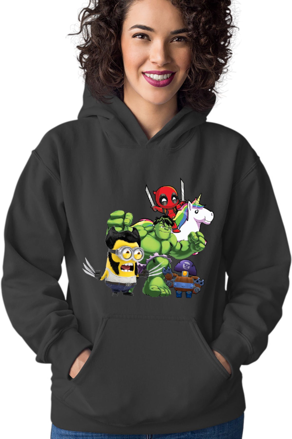 Hanorac dama Wolverine Minions Hulk Brawl Stars Deadpool