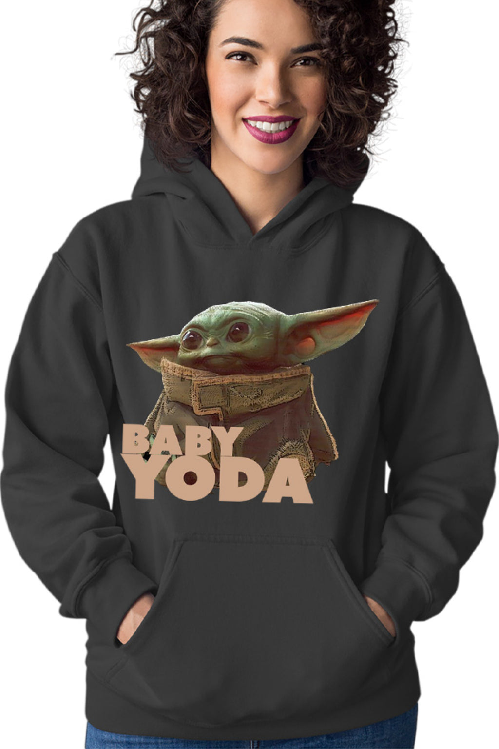 Hanorac dama Baby Yoda Small Star Wars