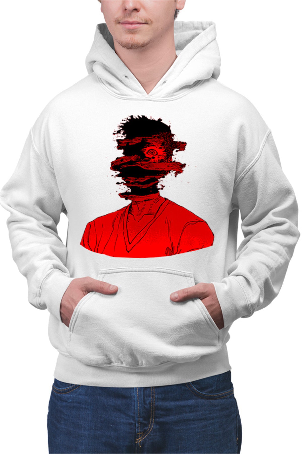 Hanorac barbati Ajin Transformation Kei Self Horror Anime Otaku