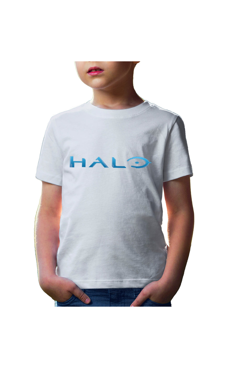 Tricou copii Halo The Master Chief Spartan Hero Logo