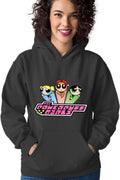 Hanorac dama The Powerpuff Girls Logo Trio Adventure Funny