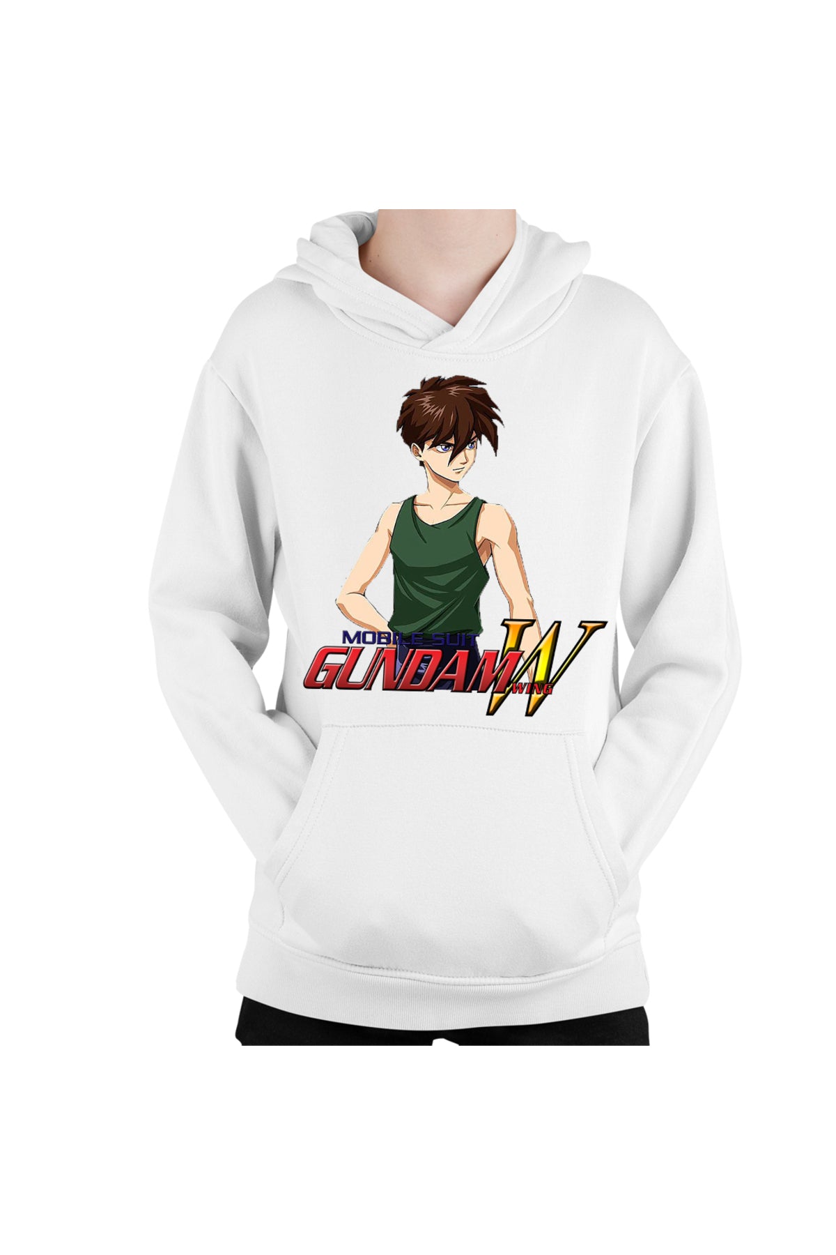 Hanorac copii dam Wing Heero Angry Guy Anime Eater