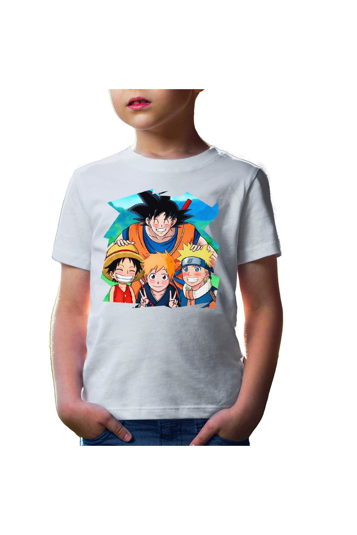 Tricou copii Bleach Dragon Ball Z One Piece Animekage Naruto