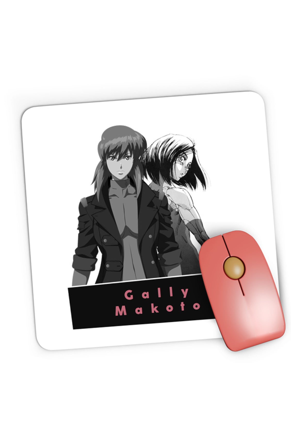 Mousepad Gaming Battle Angel Alita Gally Makoto Tech Anime, 21x19 cm