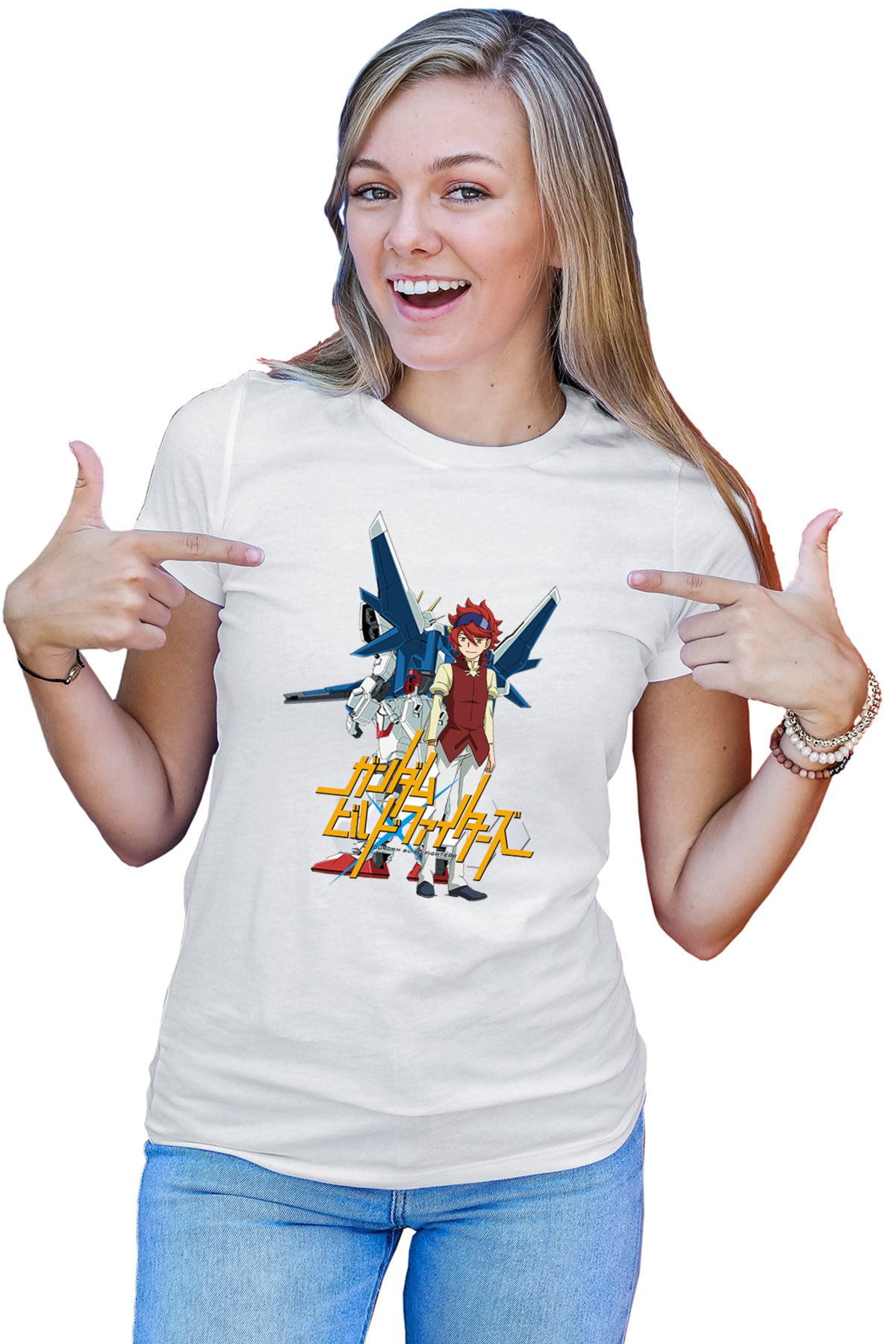 Tricou dama dam Build Fighters Reiji Robot