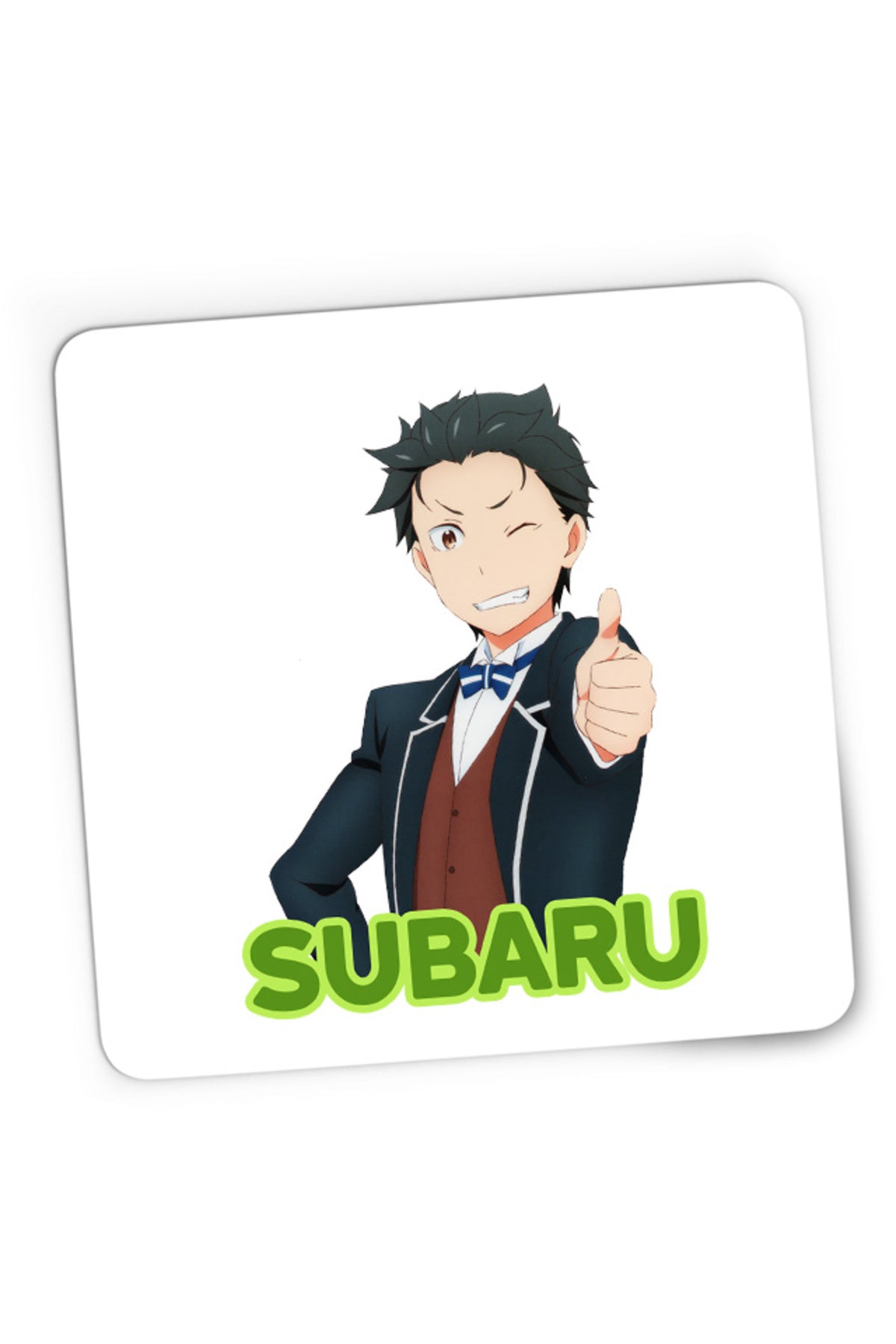 Mousepad Gaming Re Zero Subaru Costume Like Weddning Repeat, 21x19 cm