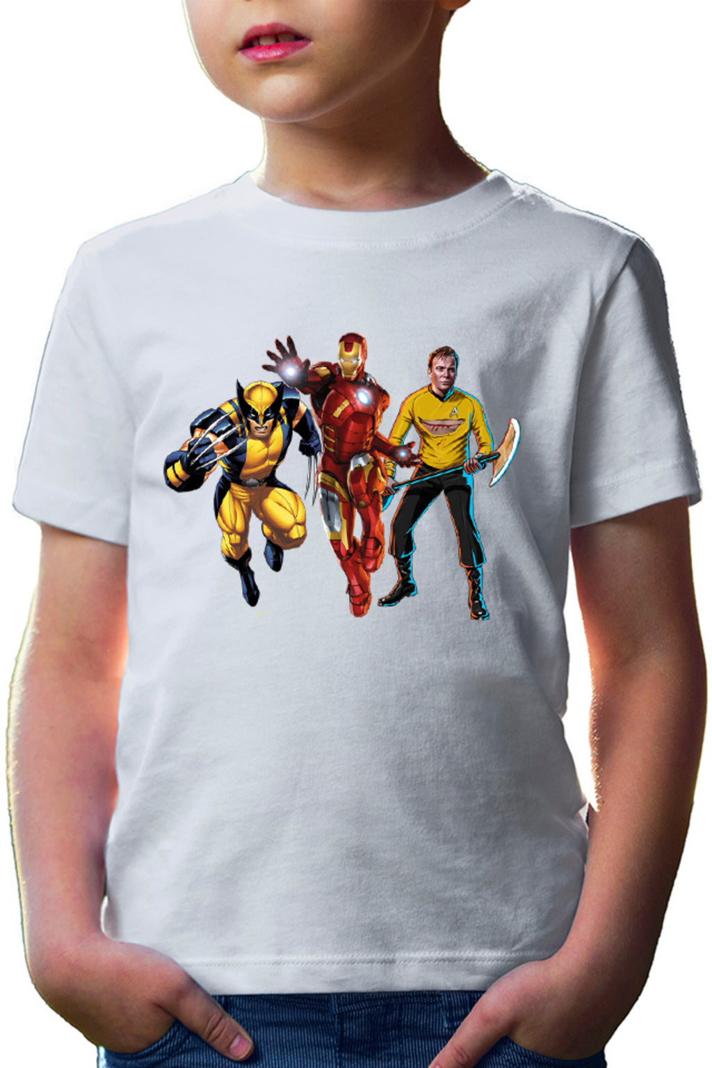 Tricou copii Ironman Star Trek Wolverine Universe DC