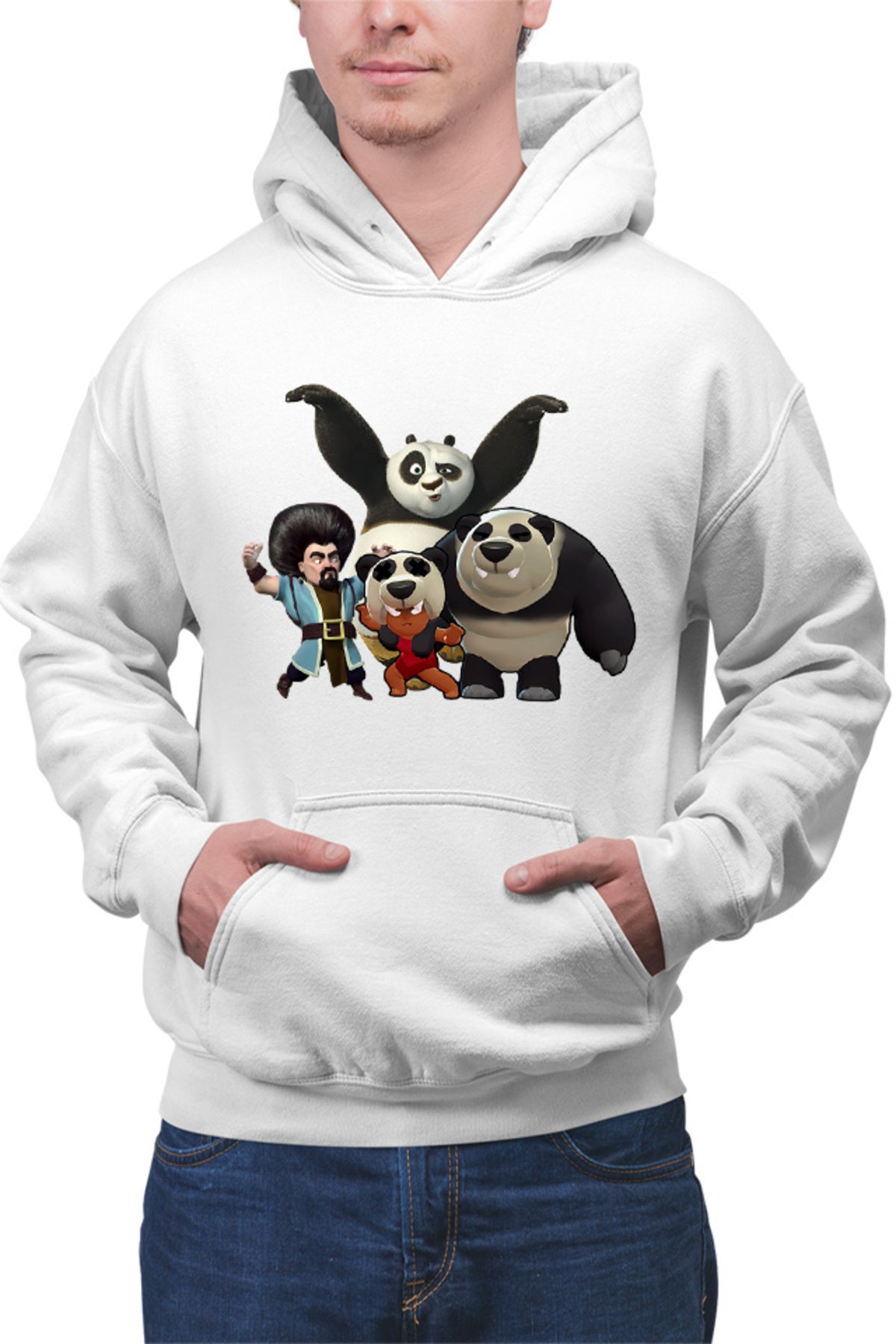 Hanorac barbati Brawl Stars Panda Arena Kung Fu Clash Royale Supercell