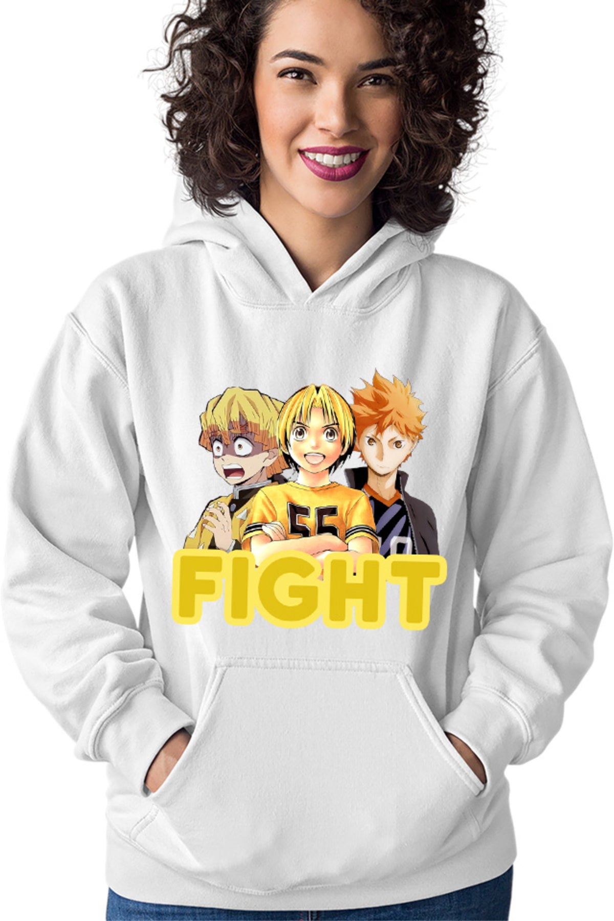 Hanorac dama Hikaru no Go Zenitsu Kimetsu no Yaiba Haikyuu Power Otaku