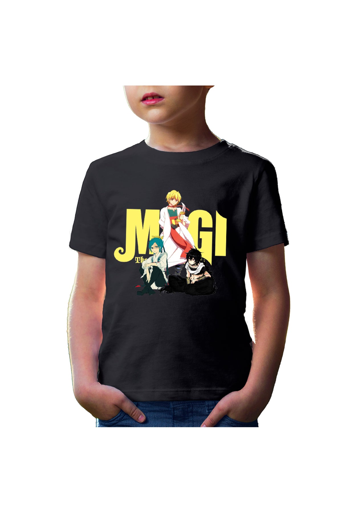 Tricou copii Magi The Labyrinth of Magic Alibaba Judar Hakuryuu
