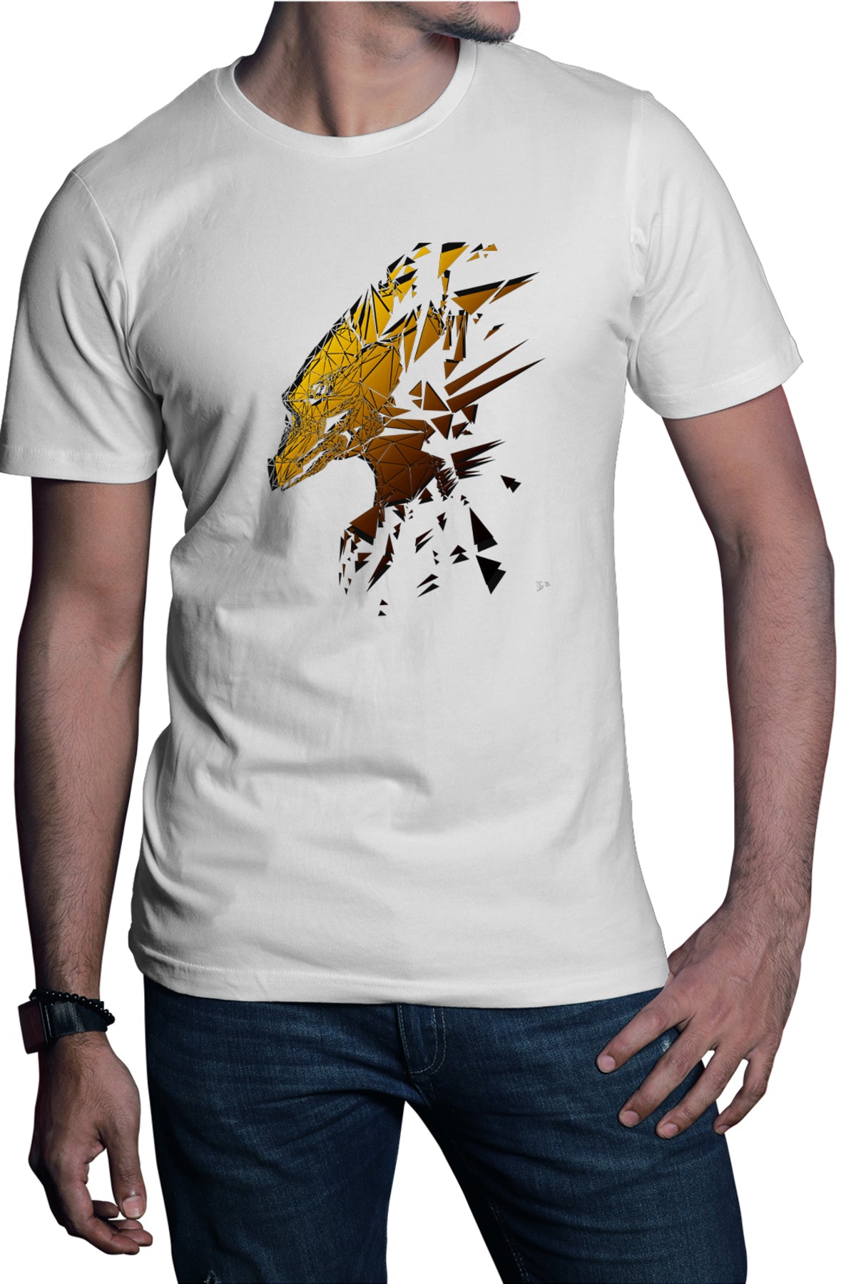 Tricou barbati Deus Ex Mankind Divided The Fall Dragon Mirror