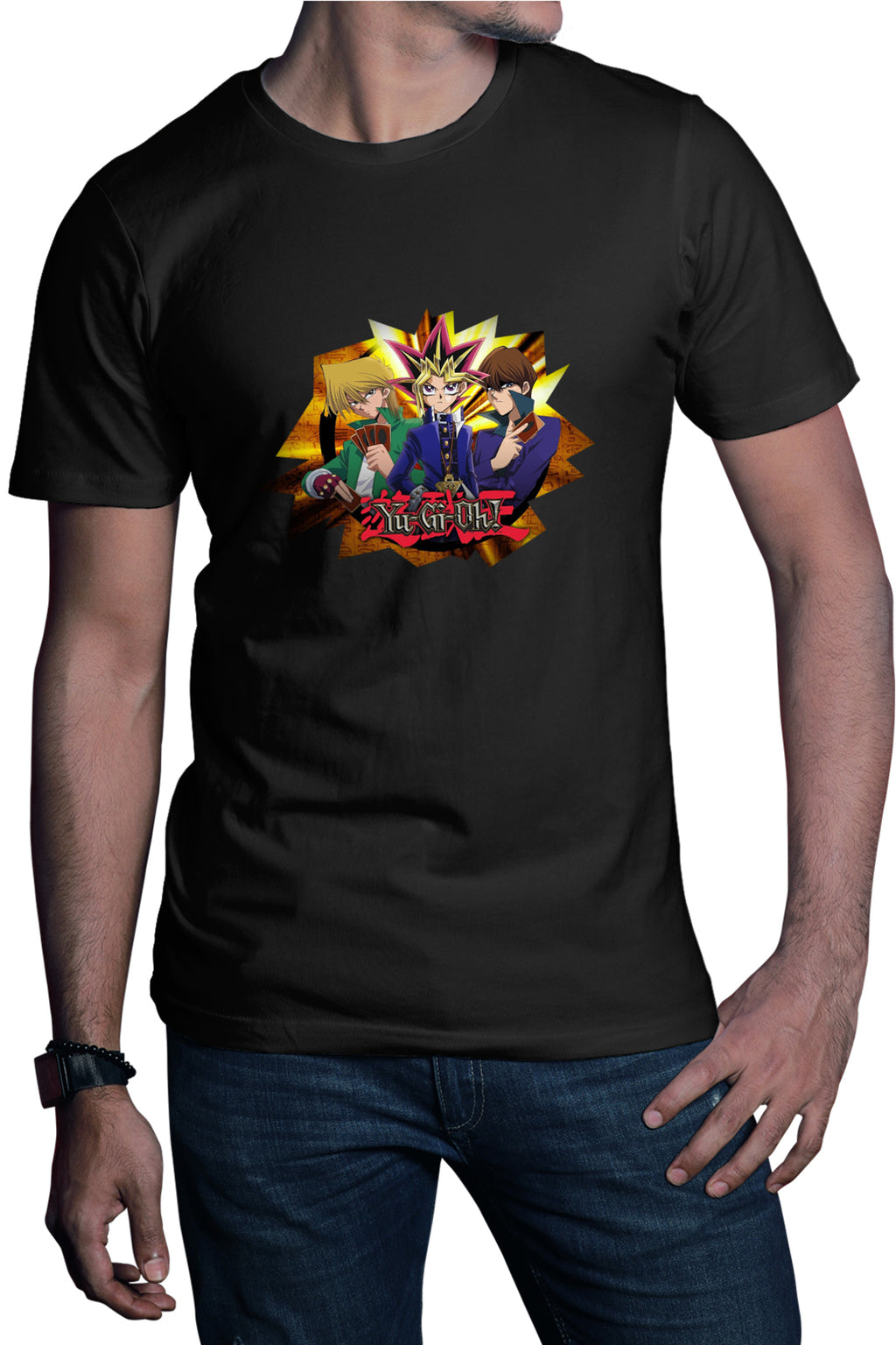 Tricou barbati Yu Gi Oh Game King Toei Monster Spell Trap