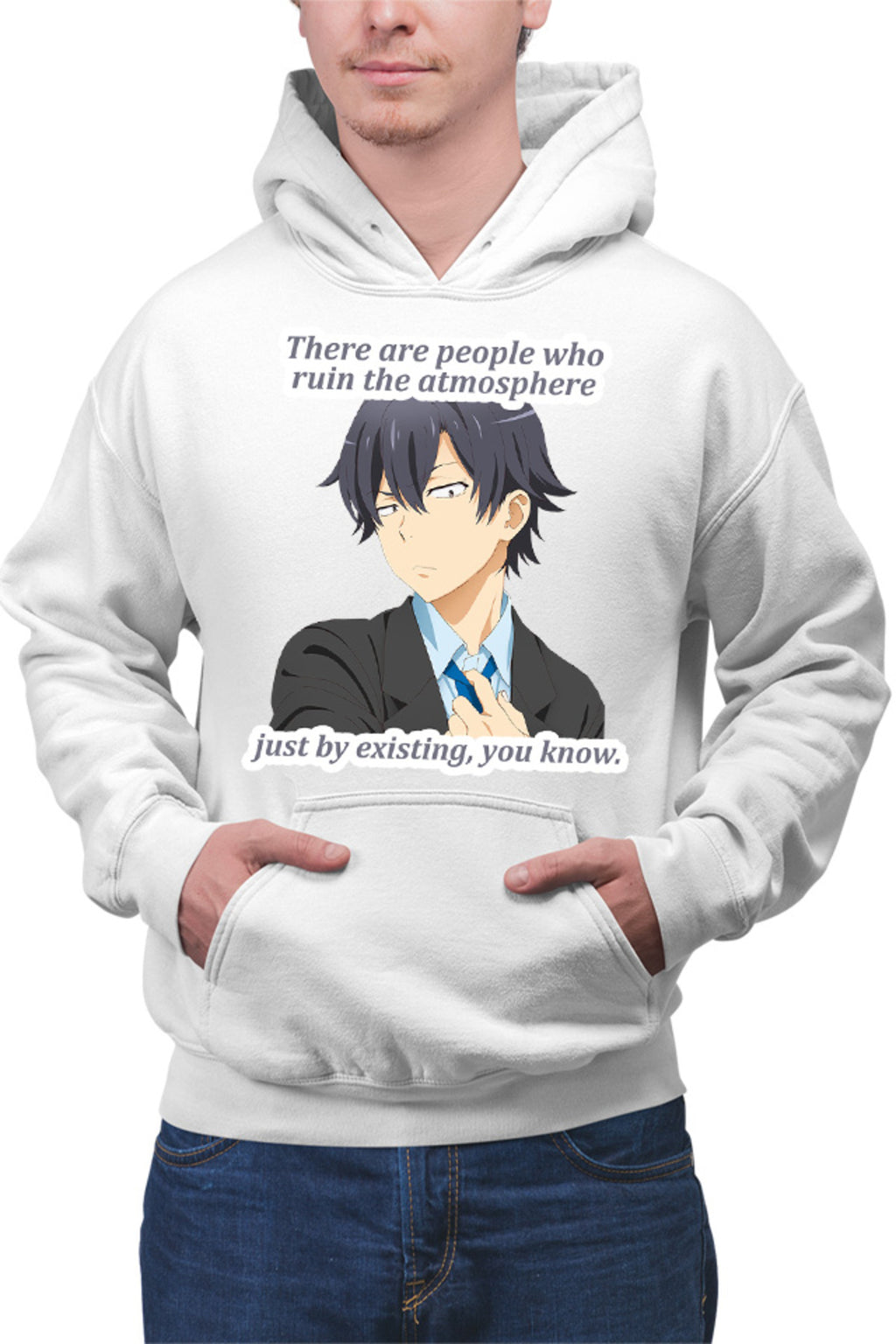 Hanorac barbati OreGairu Hikigaya Cosplay Japan Trip