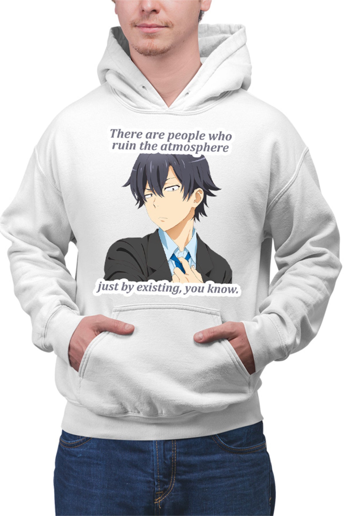 Hanorac barbati OreGairu Hikigaya Cosplay Japan Trip