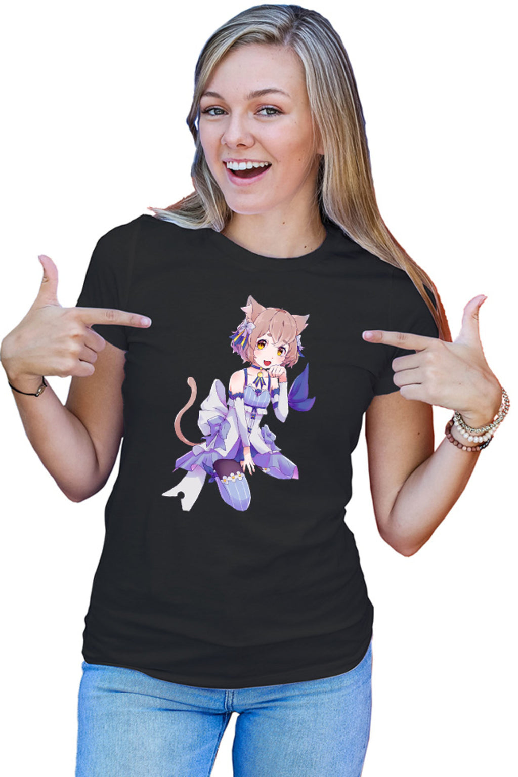 Tricou dama Re Zero Felix Supportive Spy Otaku Cosplay Nya