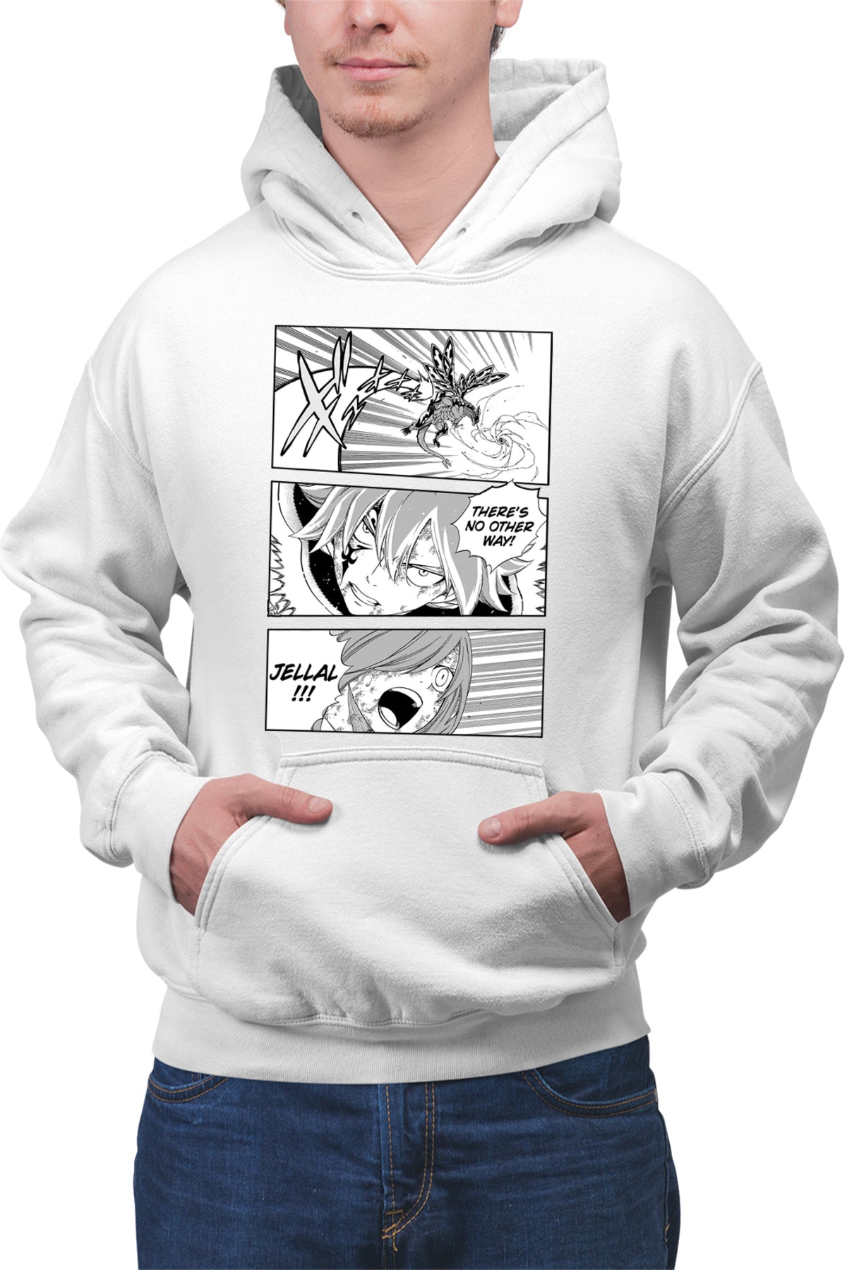 Hanorac barbati Fairy Tail Manga Panel Epic Wizard