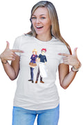 Tricou dama Foos Wars Soma Erina Rivals Anime Japan Otaku