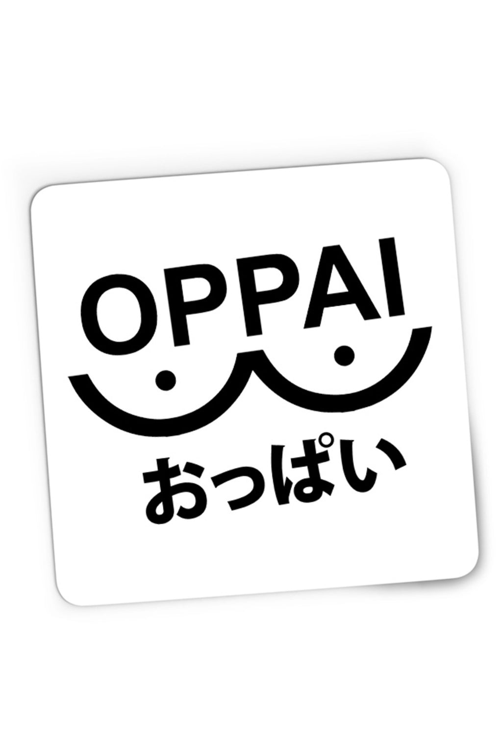 Mousepad Gaming One-Punch Man Oppai Saitama Meme Logo, 21x19 cm