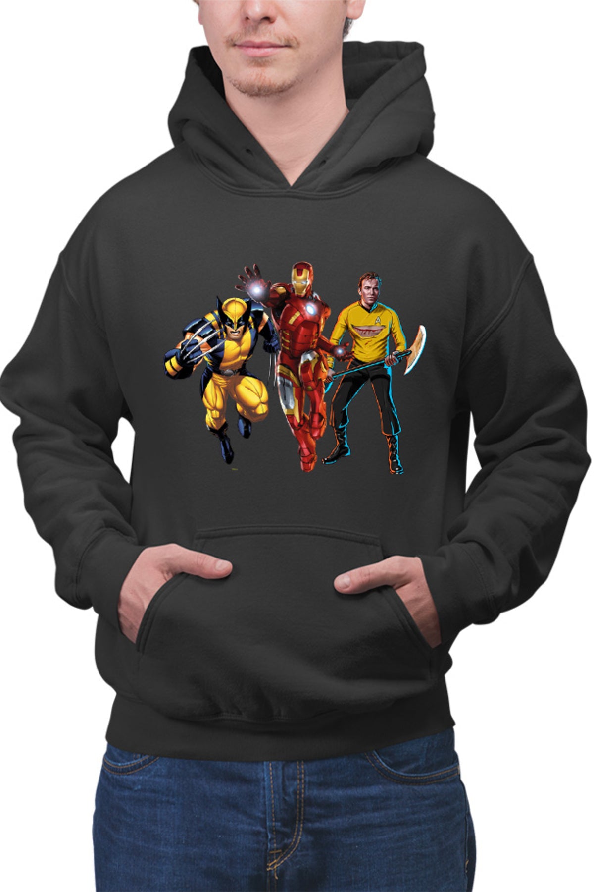 Hanorac barbati Ironman Star Trek Wolverine Universe DC
