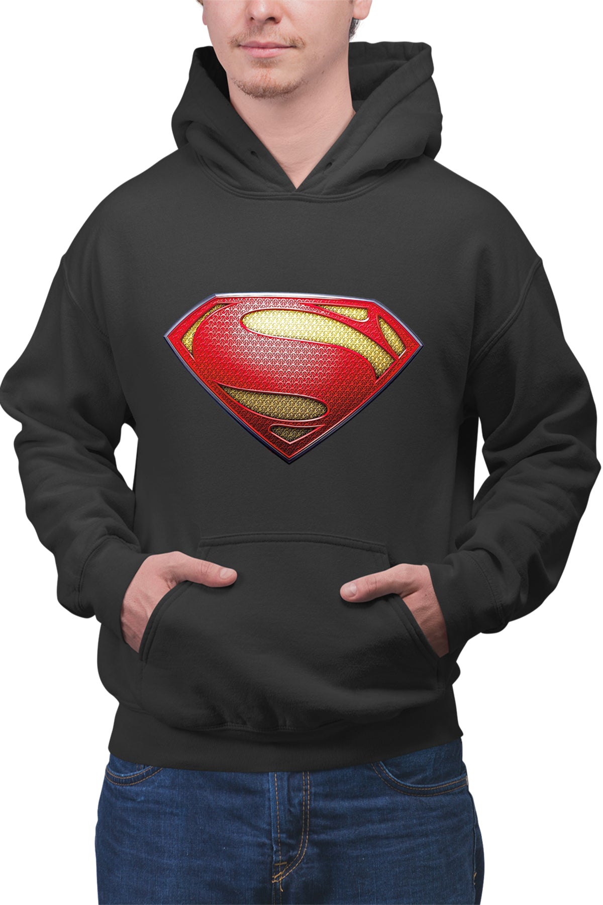 Hanorac barbati Superman Logo Desene Animate Redson Marvel